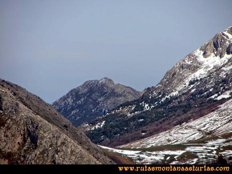 Ruta pico Gorrión - Mayor: Vista de la Mostayal