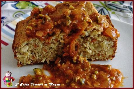 BUDIN DE GALLINA CON SALSA DE PISTACHOS