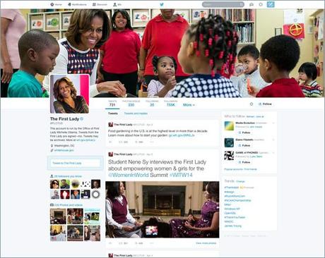 twitter new-profile-michelle-obama