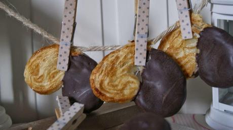 Palmeritas de chocolate