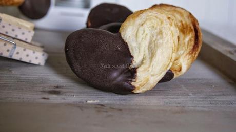 Palmeritas de chocolate