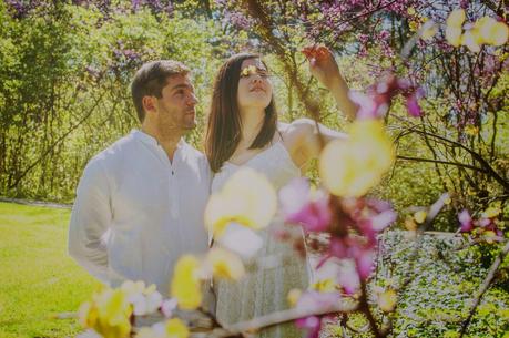 Marta&Carlos: PreBoda en un jardín mágico.