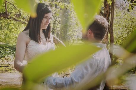 Marta&Carlos: PreBoda en un jardín mágico.