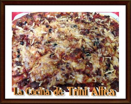 PIZZA BARBACOA CASERA