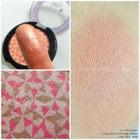 Soft Sunset  Lovely Me:Ex Petit Angle Blusher de The Face Shop