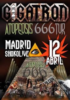 Gigatrón asolan con su 'Atopeosis Tur 666'