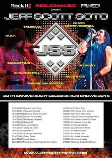 Gira española de Jeff Scott Soto en mayo