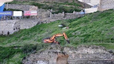 Encuentraron restos del convento de San Pablo de Granadal y un desagüe de la época romana en el remonte de Safont