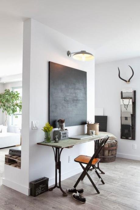 APARTAMENTO EN QUÉBEC CON ELEMENTOS RECICLADOS