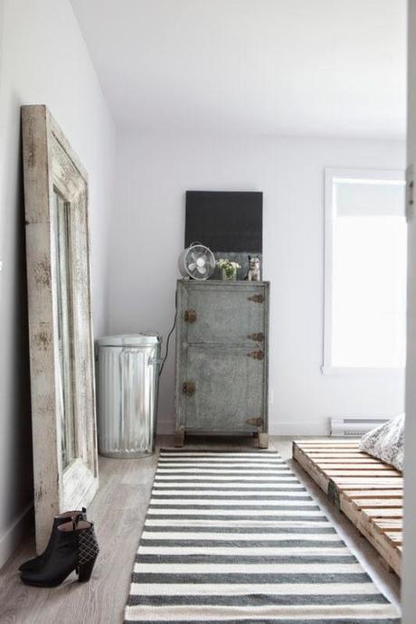 APARTAMENTO EN QUÉBEC CON ELEMENTOS RECICLADOS