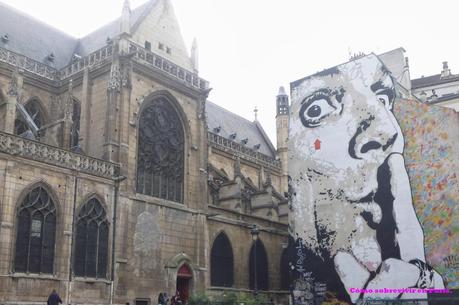 Arte urbano en París.