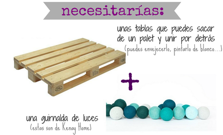 DIY: crea un tablero iluminado