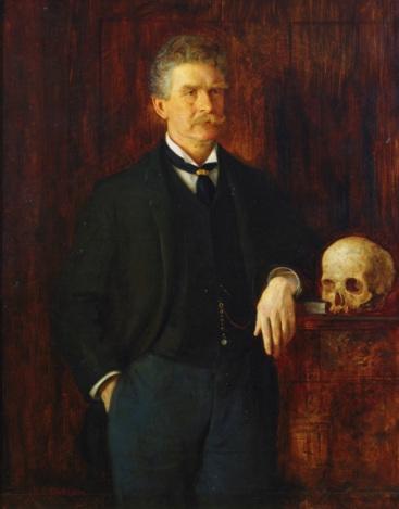 Ambrose Bierce retratado por J. H. E. Partington