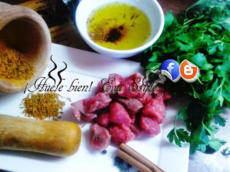 Brochetas de solomillo de buey