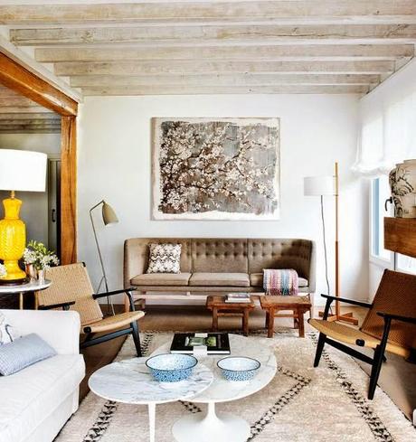 Una casa de campo llena de estilo