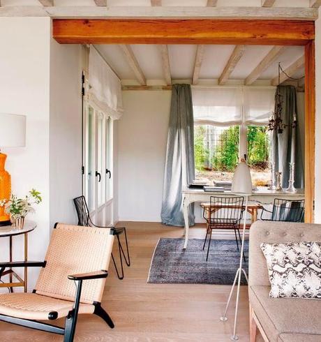 Una casa de campo llena de estilo