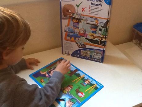 Magnetic boards, seguridad en casa de Miniland. ¿Cómo jugar para aprender?