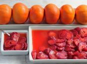 Fresas maceradas zumo mandarinas. Receta postre exprés