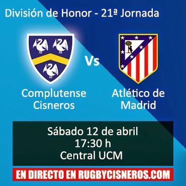 HORARIOS DIVISIÓN DE HONOR MASCULINA Y FEMENINA