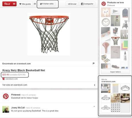 Pins Enriquecidos de Productos en Pinterest - Social With It - Social Media Blog