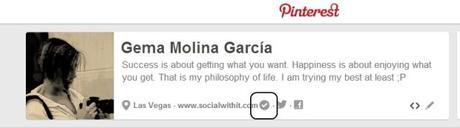 Como comprobar si tienes un perfil personal o una pagina de empresa en Pinterest - Verificacion de Web - Social With It - Social Media Blog