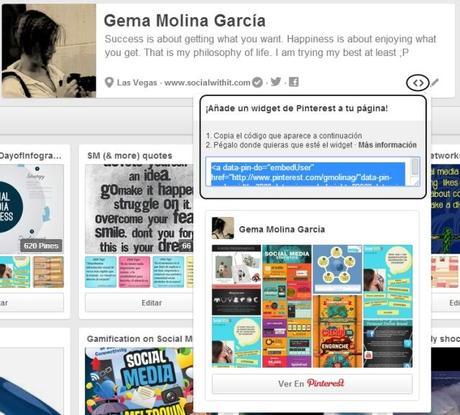 Como añadir el widget de Pinterest a tu website - Social With It - Social Media Blog