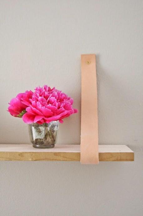 DECORANDO CON CUERO + DIY BALDA CON TIRANTES DE CUERO