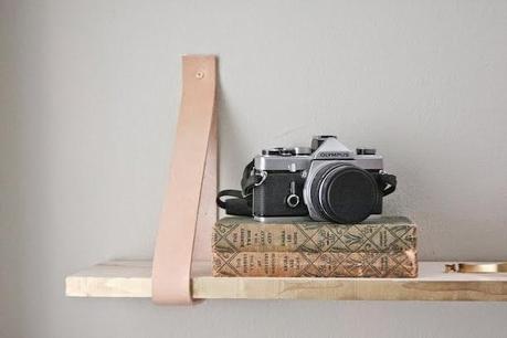 DECORANDO CON CUERO + DIY BALDA CON TIRANTES DE CUERO