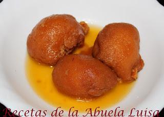 RELLENOS DULCES DE SEMANA SANTA