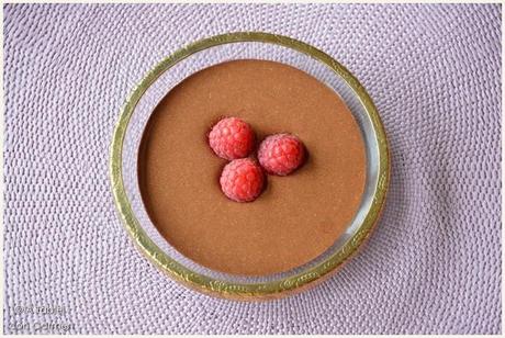 Mousse de Chocolate a la Pimienta con Frambuesas