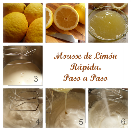 Deliciosa y Rápida Mousse de Limón Natural.
