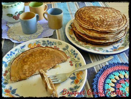 Panqueques de avena y anís