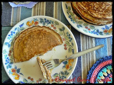 Panqueques de avena y anís