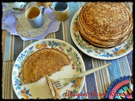 Panqueques de avena y anís