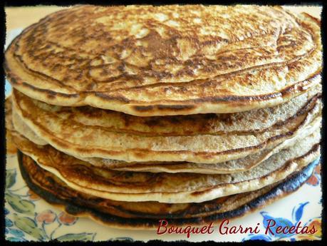 Panqueques de avena y anís