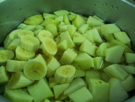 Cóctel de frutas multivitamínico