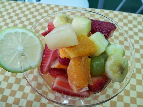 Cóctel de frutas multivitamínico