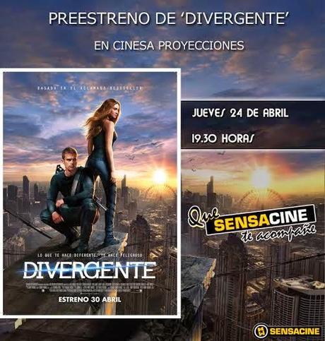 Sorteamos dos entradas dobles para el preestreno de Divergente