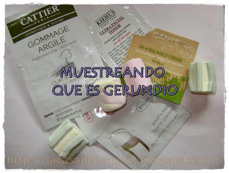 MUESTREANDO QUE ES GERUNDIO