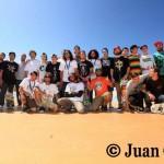 Participantes del Famara Skate Contest skatepark famara en Lanzarote