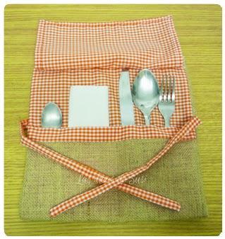 Bolsa para cubiertos