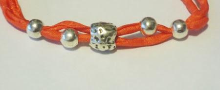 Pulsera seda habotai