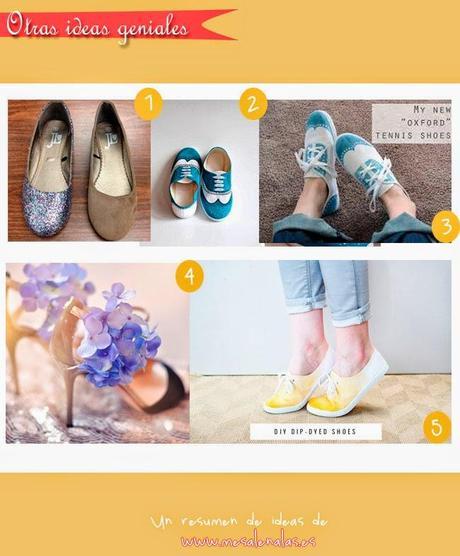 Customiza la vida. Adorna tus zapatos.