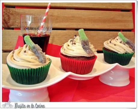 Cupcakes de cola