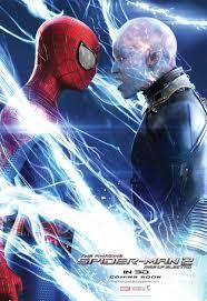 Unas marquesinas electrizantes para promocionar la nueva película de Spiderman.