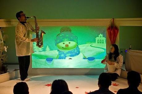 Pintamúsica en el festival Món Llibre