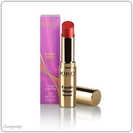 LIFE IN RIO, LA NUEVA COLECCIÓN DE KIKO exotic_shine_lipstick