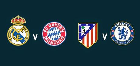 Análisis de las semifinales de Champions League: Madrid v. Bayern - Atletico v. Chelsea
