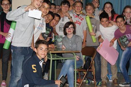 Encuentro con Ana Pomares en el Colegio Don Bosco Alicante