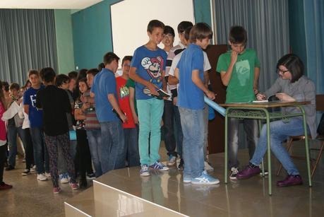 Encuentro con Ana Pomares en el Colegio Don Bosco Alicante